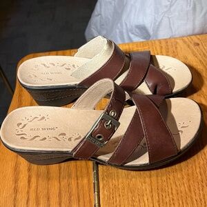 Red Wing Shoe Sandles